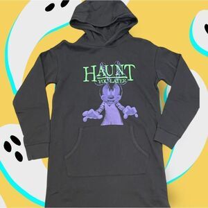 Disney Parks Halloween Minnie “Haunt You Later” Sweatshirt Hoodie Dress Tunic